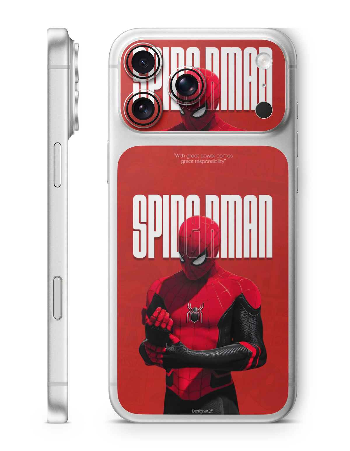 Spider-Man: Upgraded Suit Pocket & Camera Island Skin