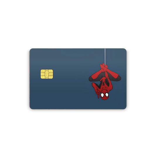 Spider-Man: Hanging Peace Sign Minimalist Card Skin