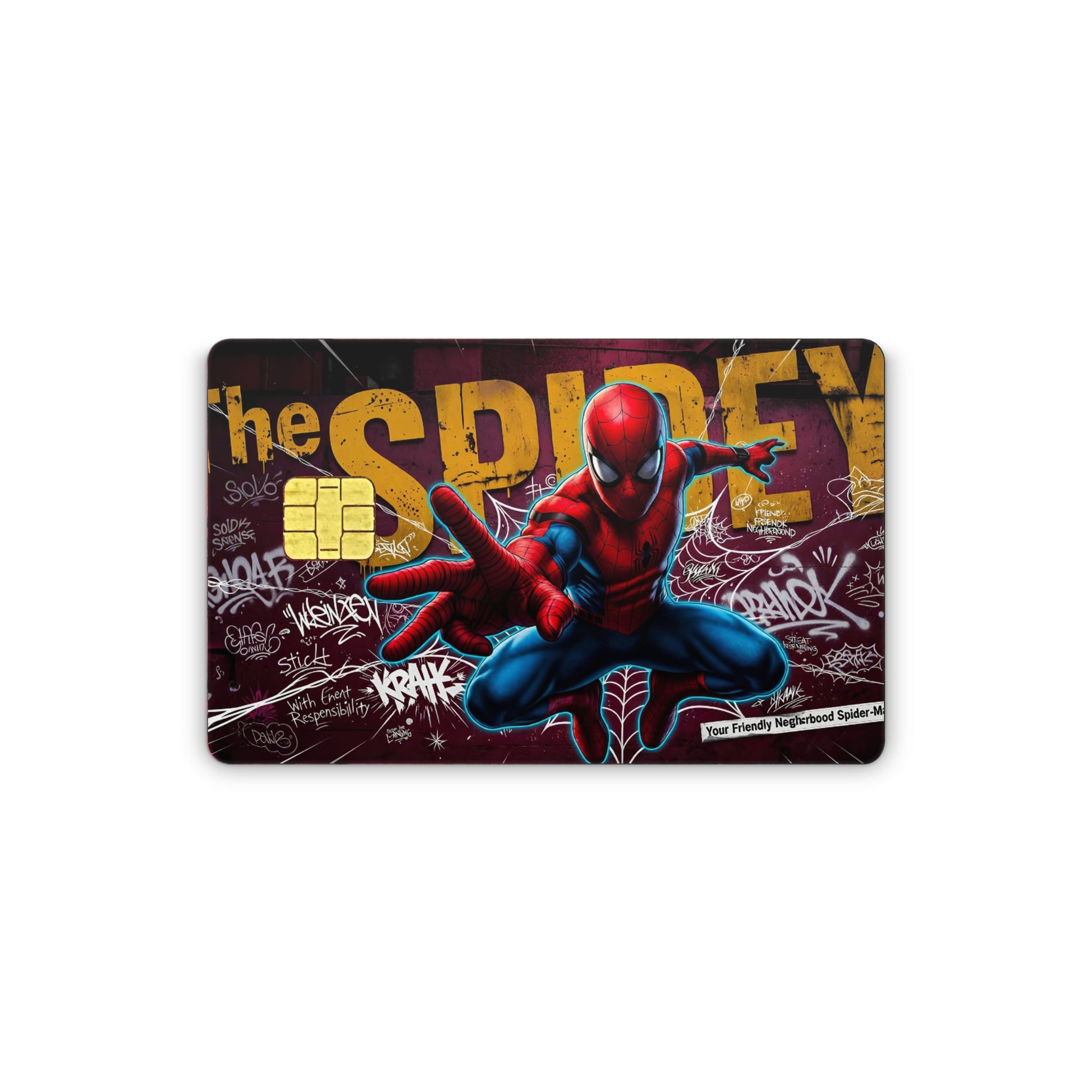 Spider-Man: The Spidey Graffiti Card Skin