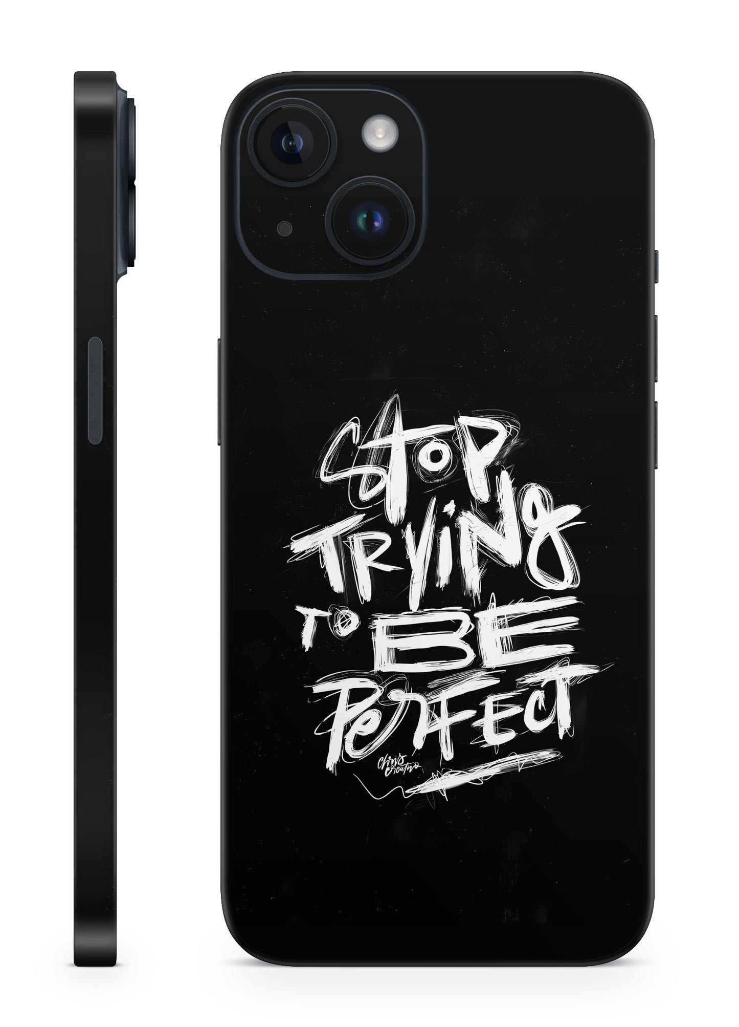 Stop Thinking To Be Perfect Mobile Skin