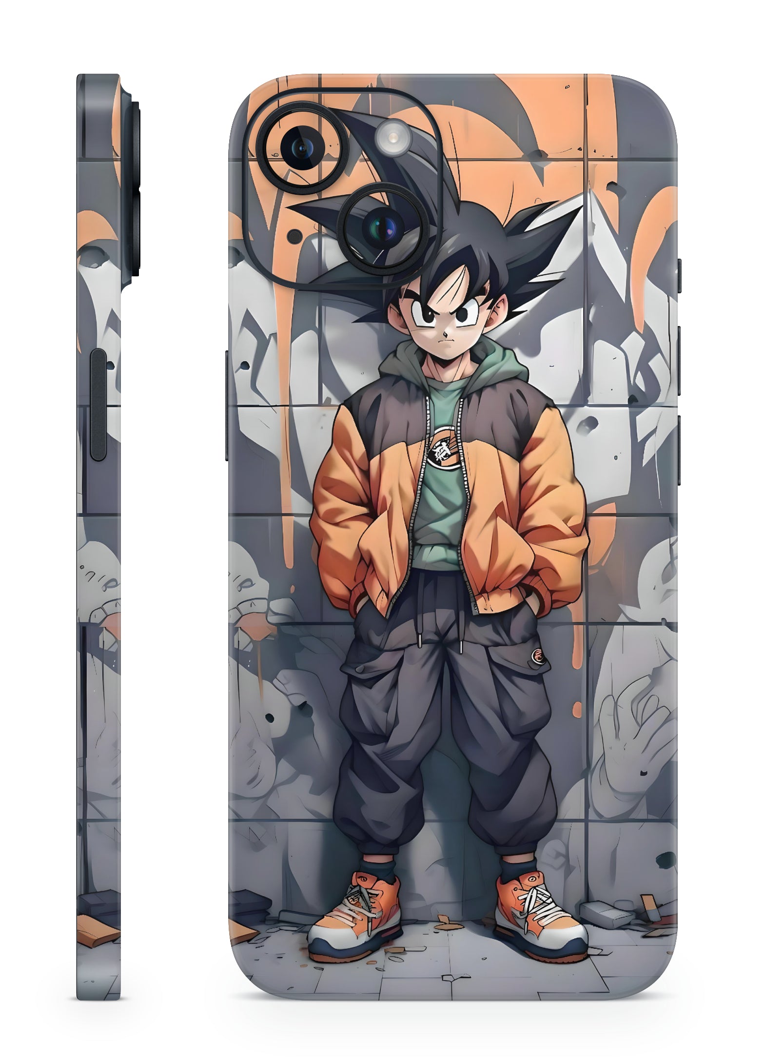 Stylish Goku Dragon ball Anime Mobile Skin