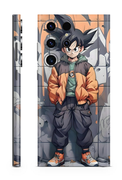 Stylish Goku Dragon ball Anime Mobile Skin