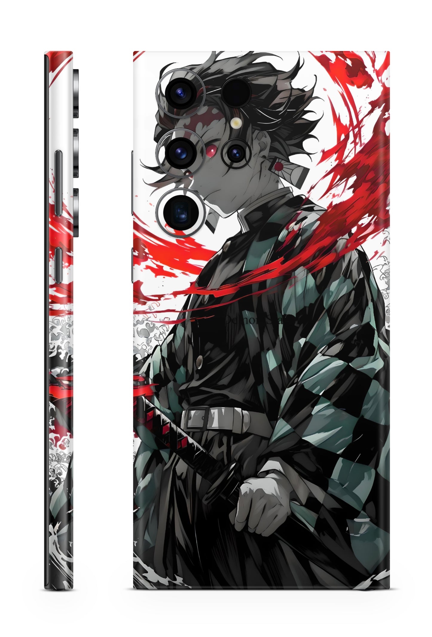 Tanjiro Kamado Demon Slayer Anime Mobile Skin