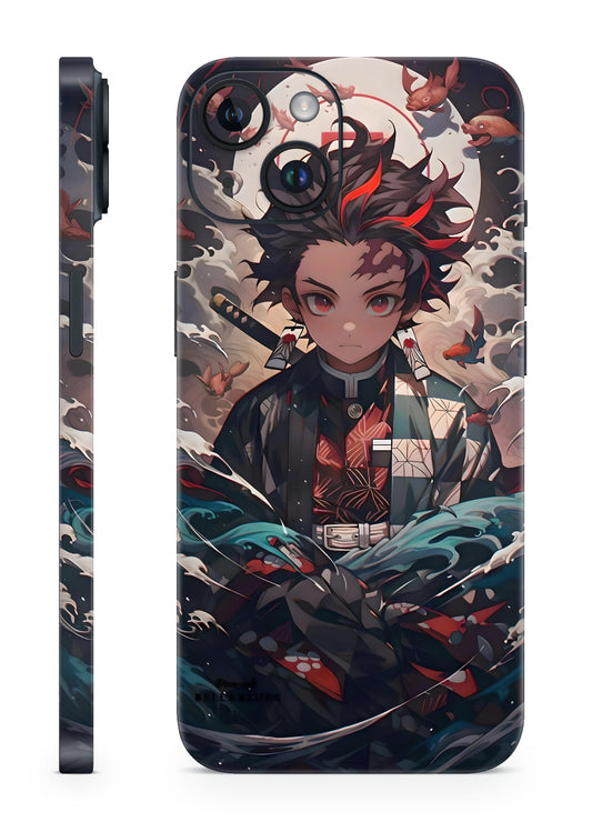 Tanjiro Kamado Demon Slayer Anime Mobile Skin