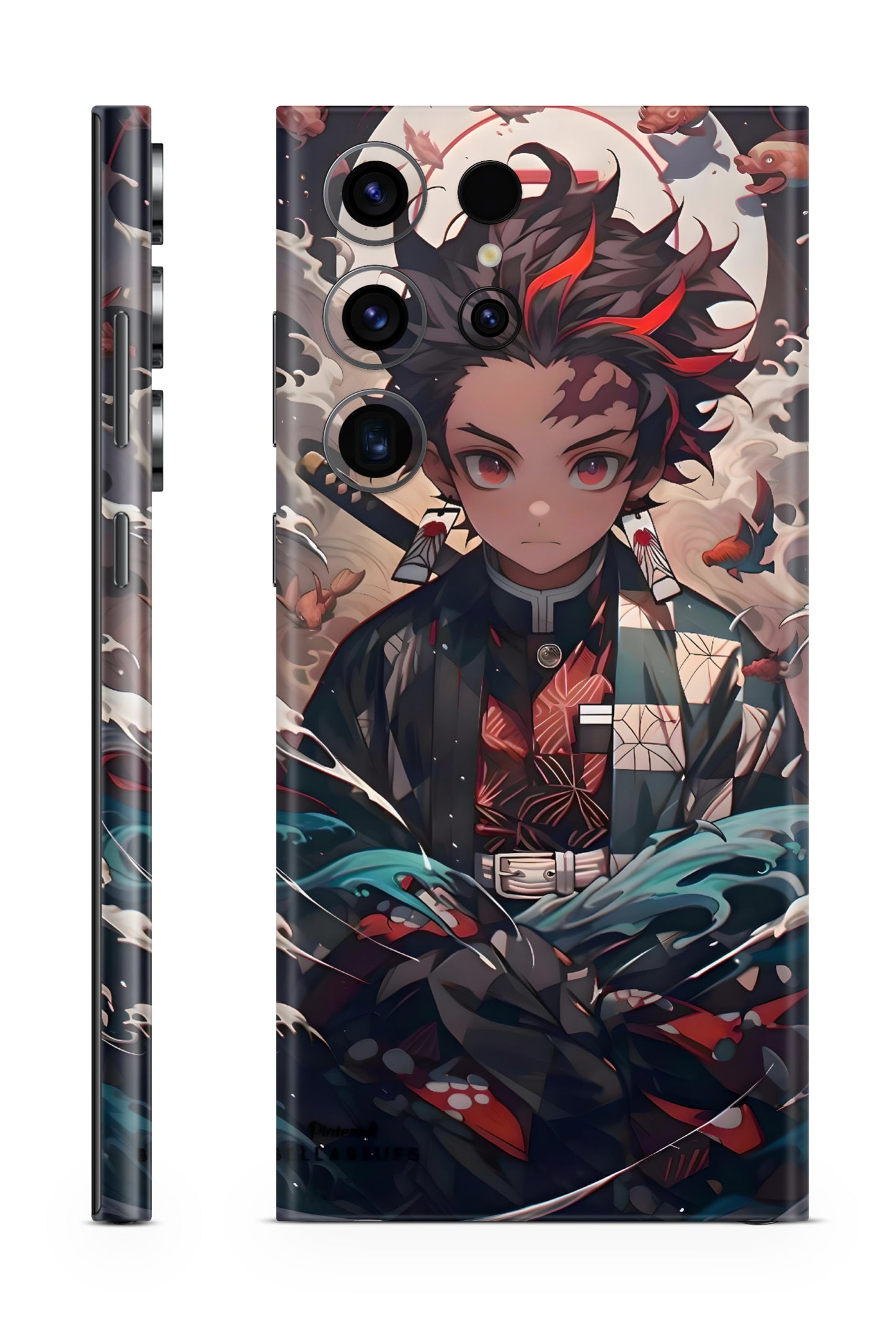 Tanjiro Kamado Demon Slayer Anime Mobile Skin