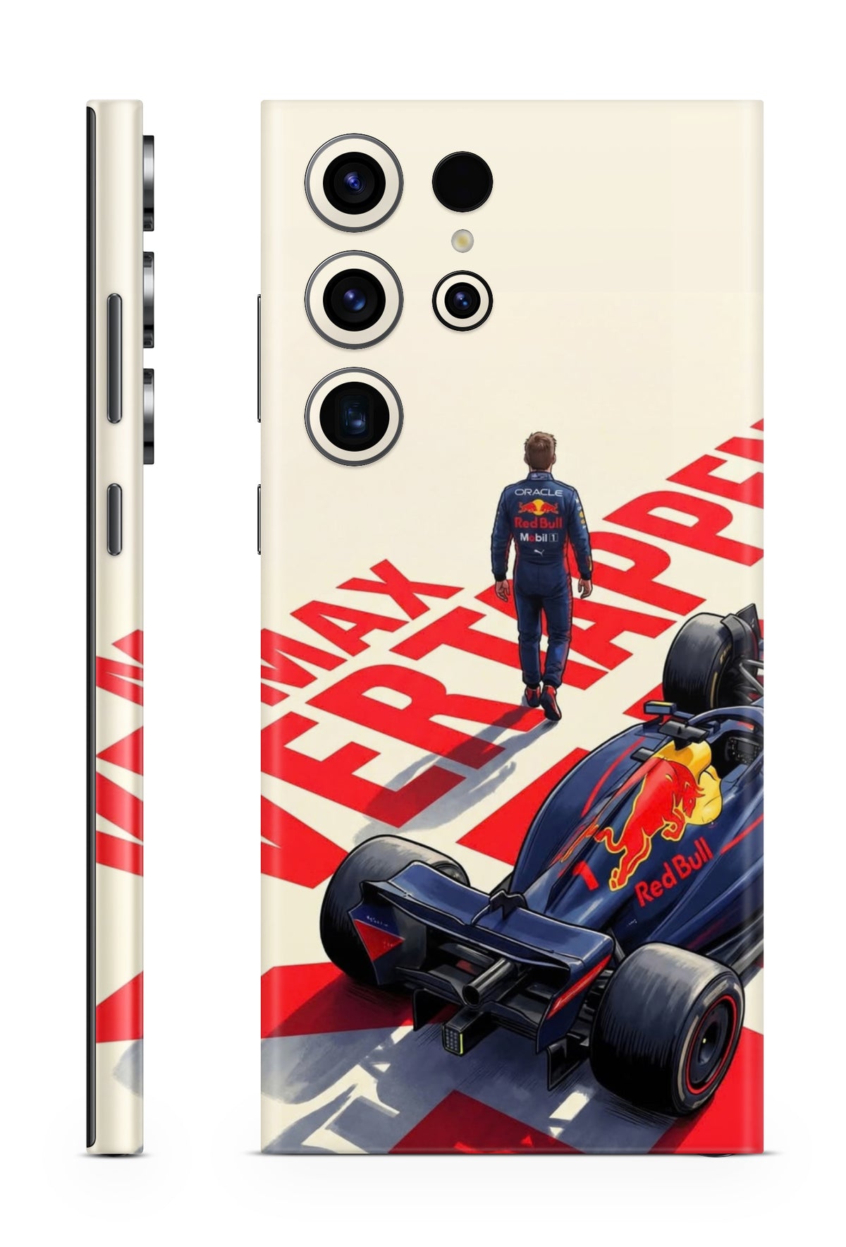Max Verstappen Formula 1 Red Bull racing car phone skin   