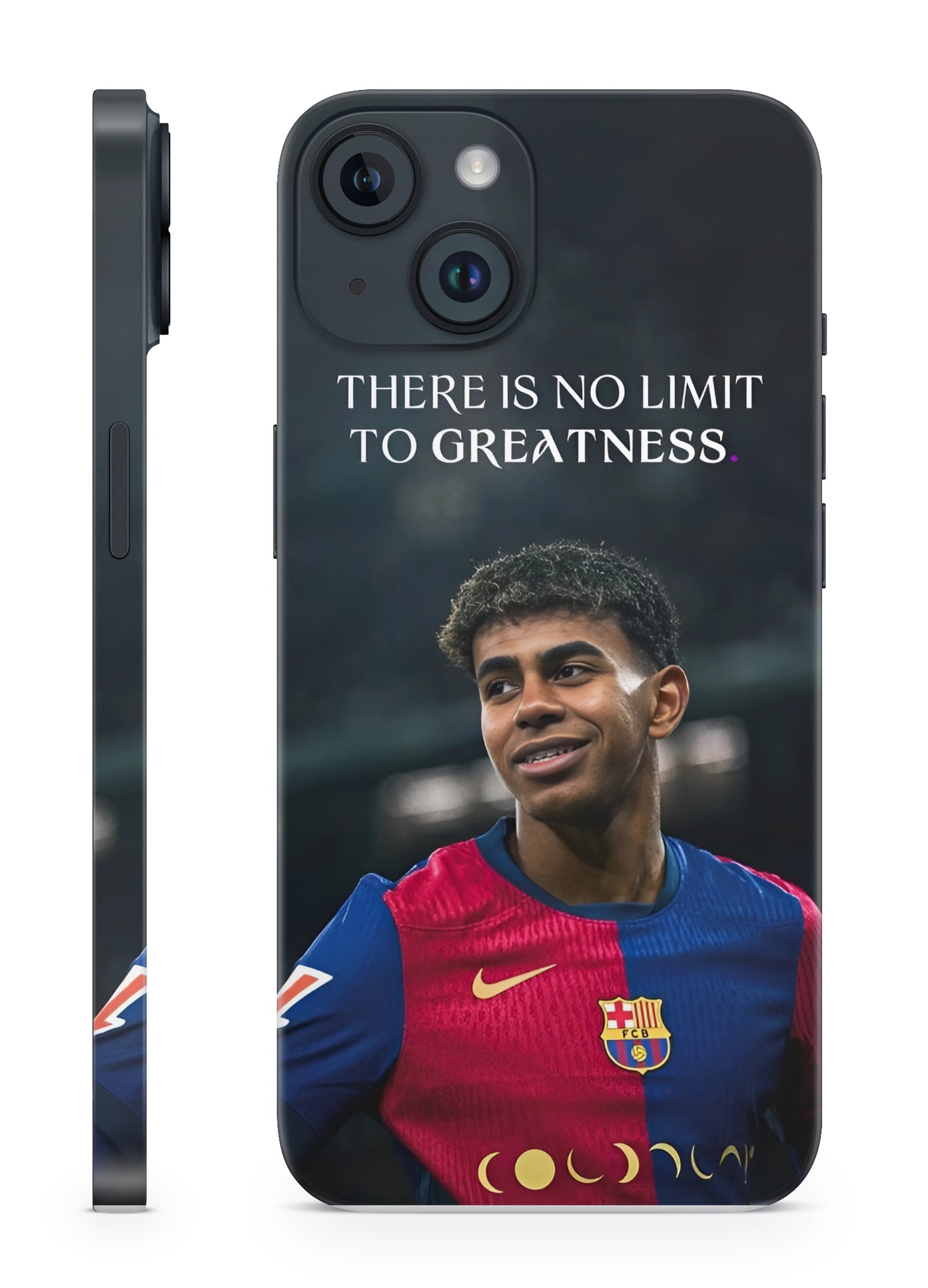 There Is No Limit to Greatness Football Mobile Skin