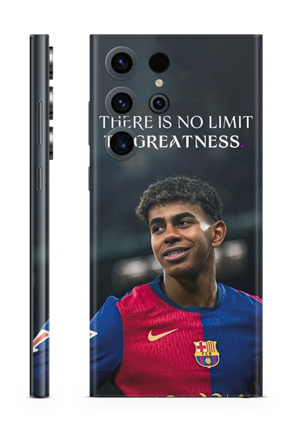 There Is No Limit to Greatness Football Mobile Skin