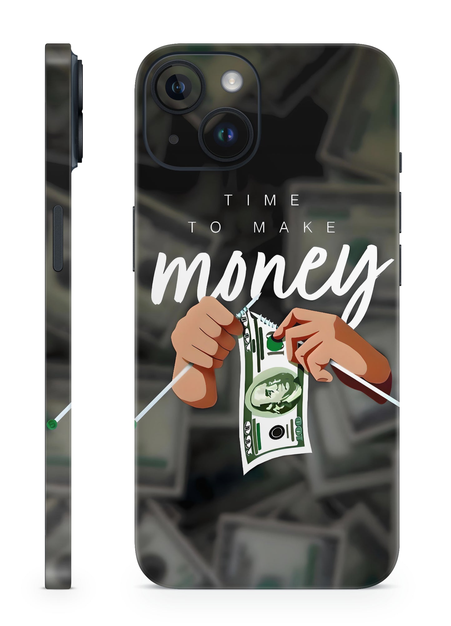 Time To Make Money Trading Mobile Skin