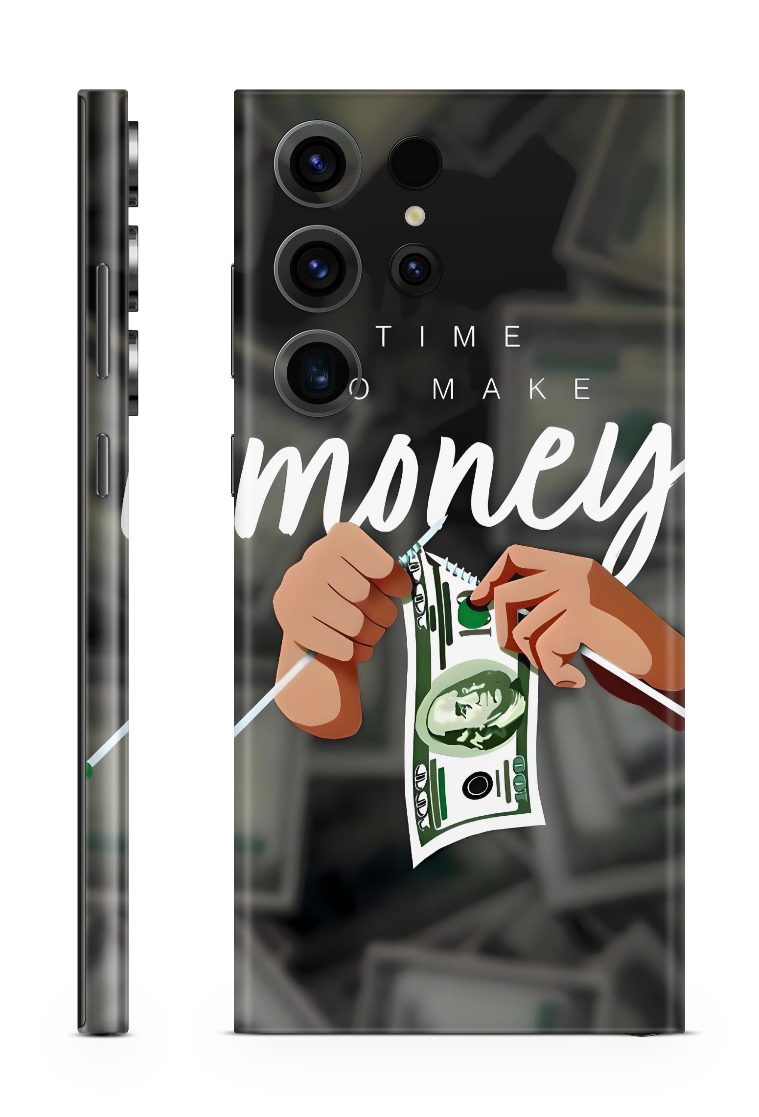 Time To Make Money Trading Mobile Skin