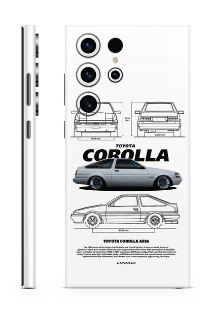 Toyota Corolla mobile skin