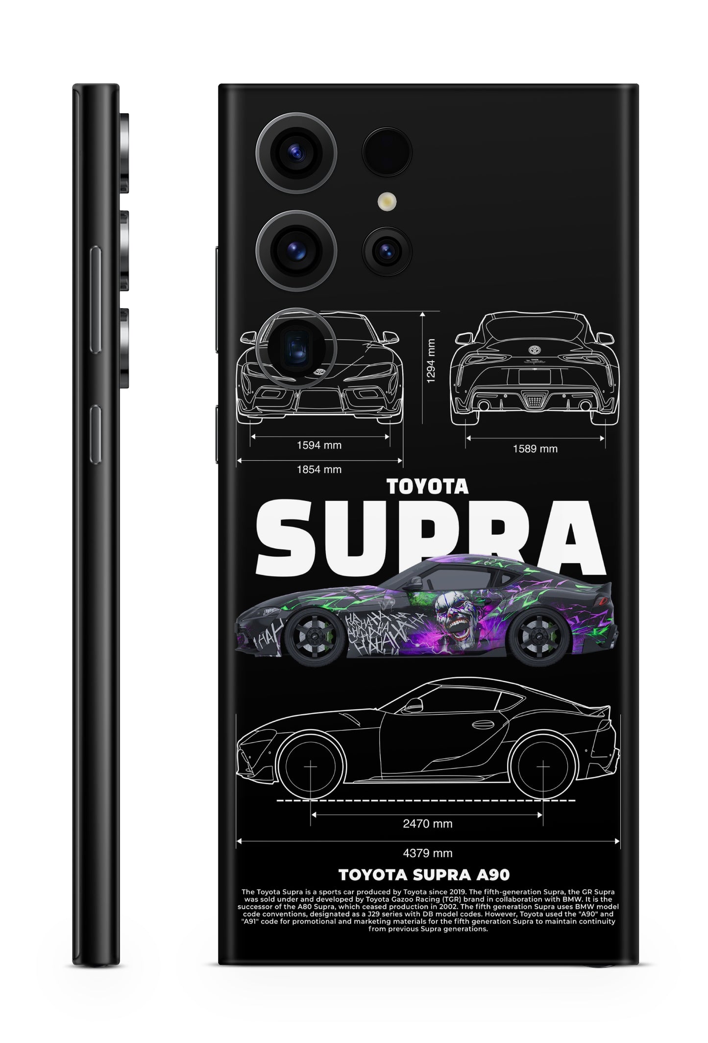Toyota Supra Mobile Skin