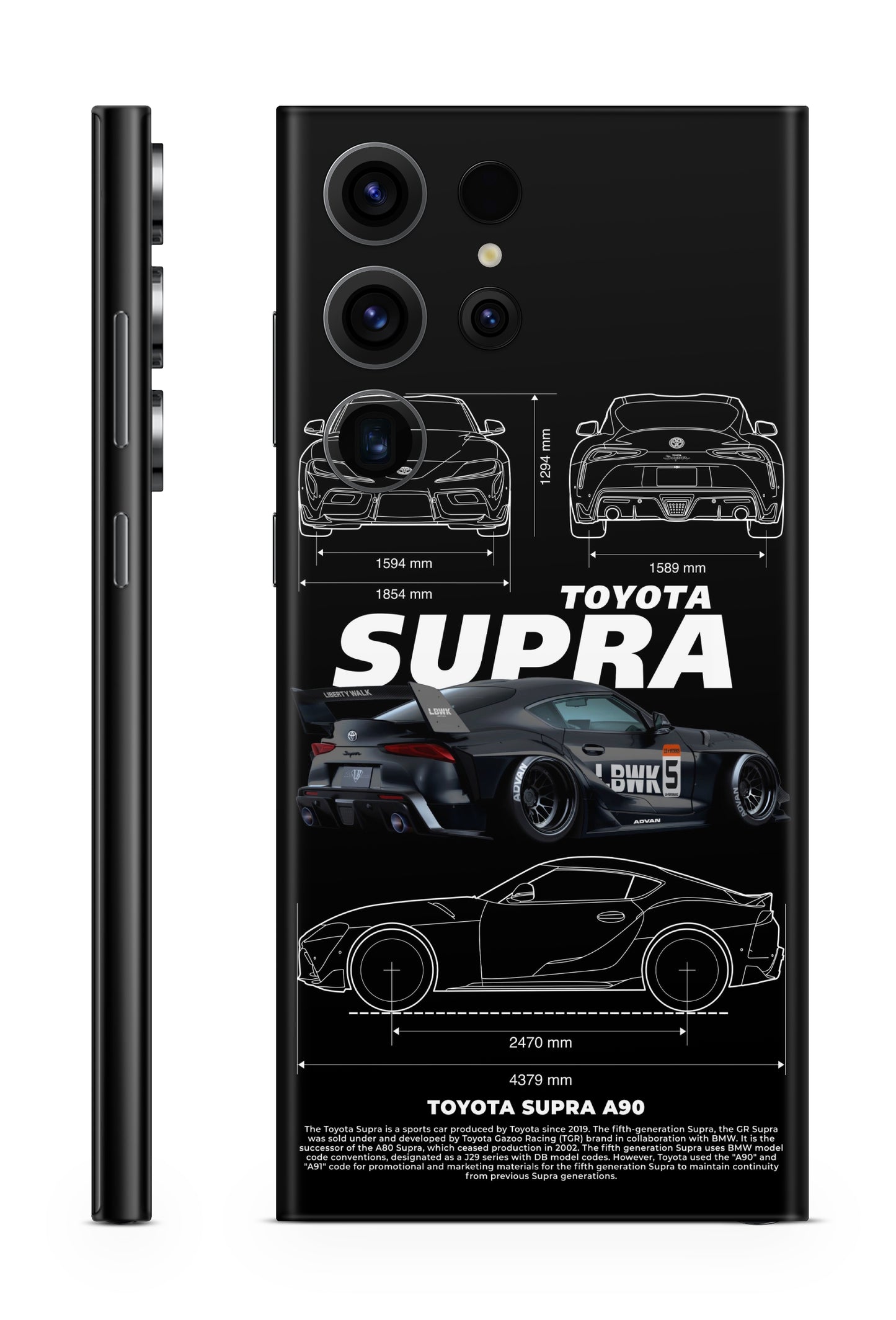 Toyota Supra Mobile Skin