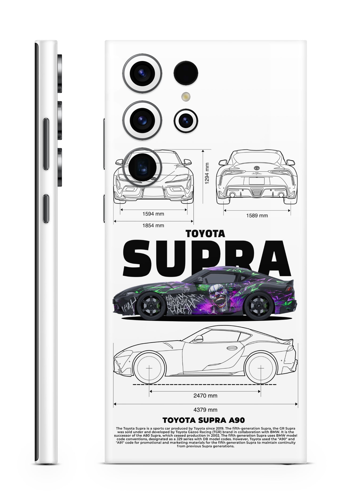 Toyota Supra Mobile Skin