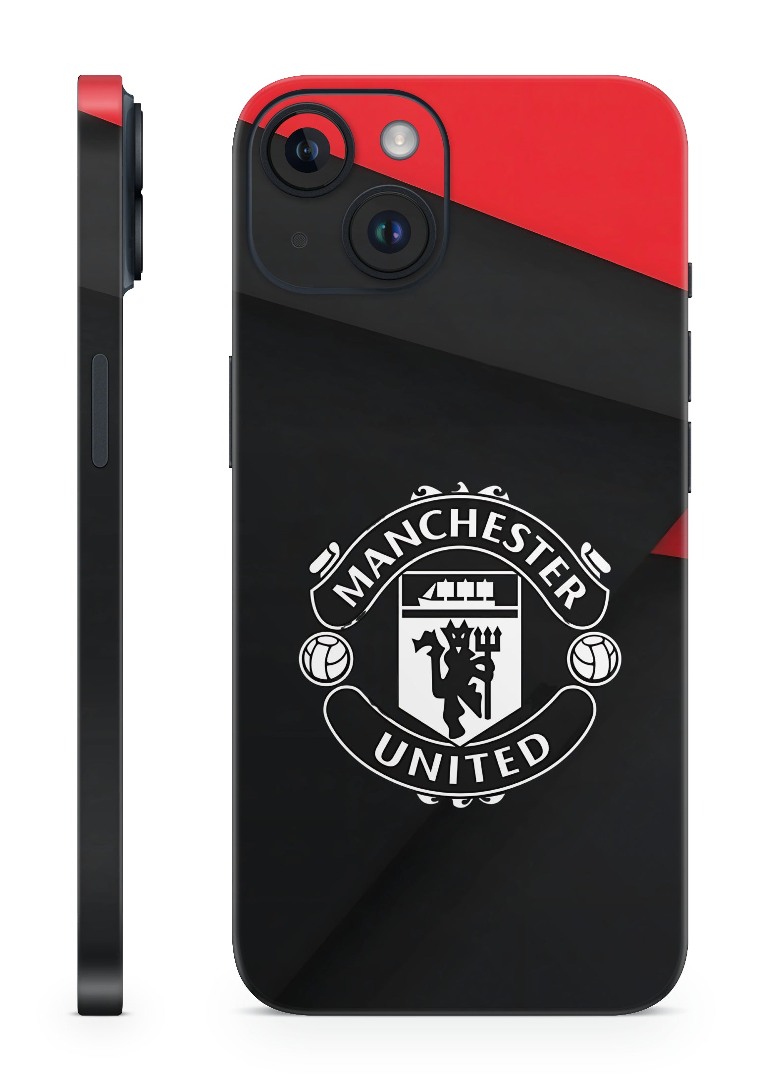 United Classic Black & Red Football Skin