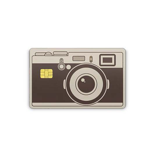 Vintage Camera: Retro Minimalist Card Skin