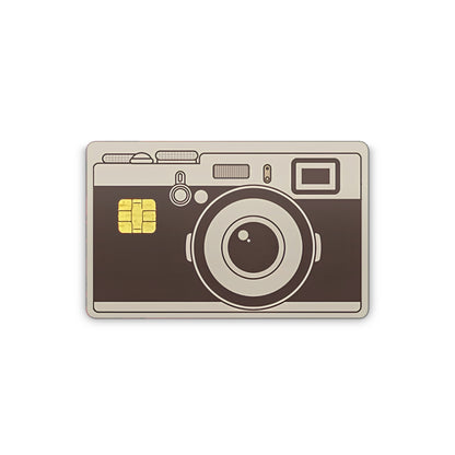 Vintage Camera: Retro Minimalist Card Skin
