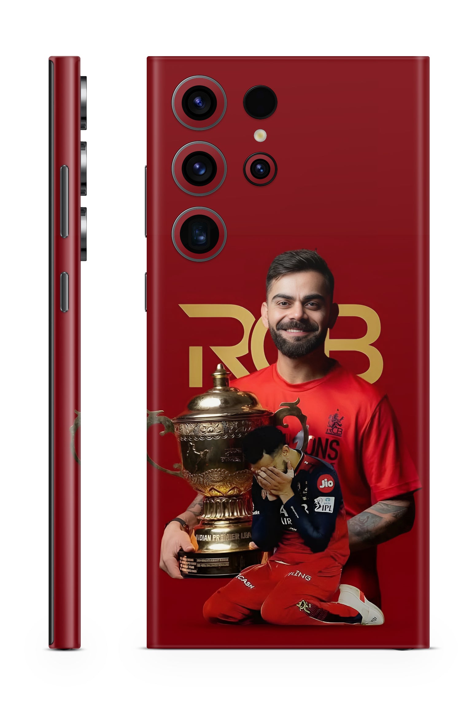 Virat Kohli Champion RCB 2025 Mobile Skin