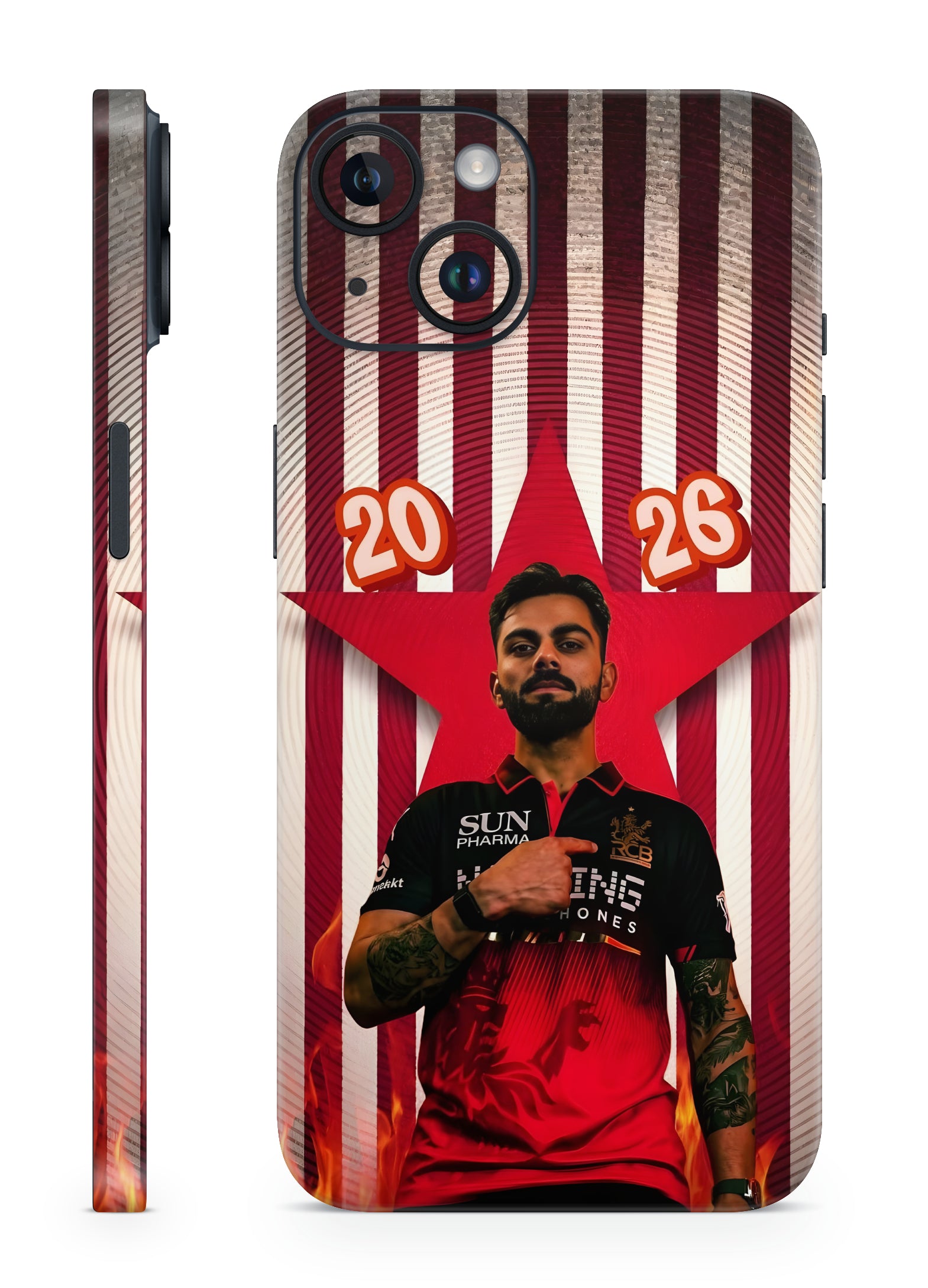 Virat Kohli IPL 2026 Red Star Mobile skin