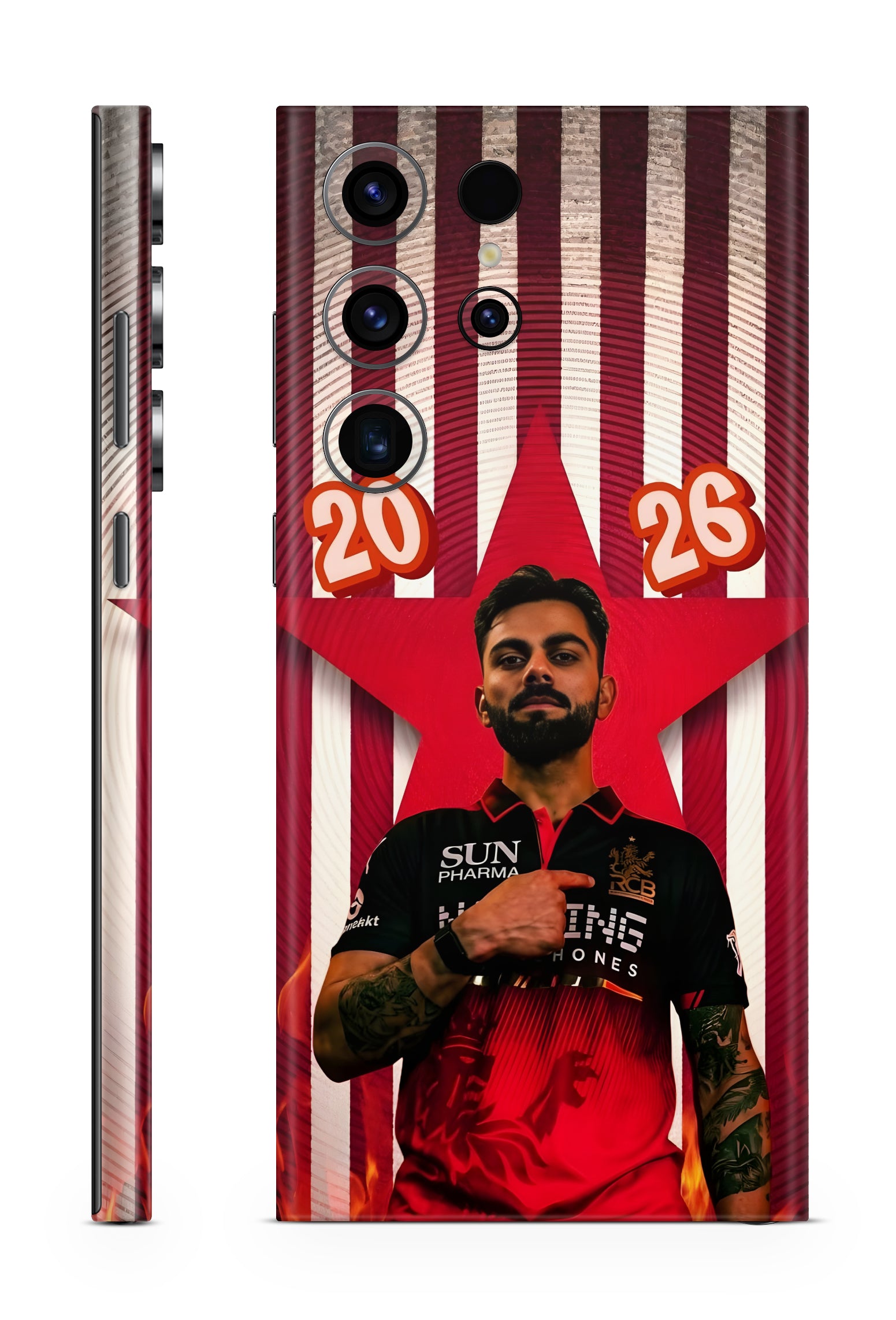 Virat Kohli IPL 2026 Red Star Mobile skin 1