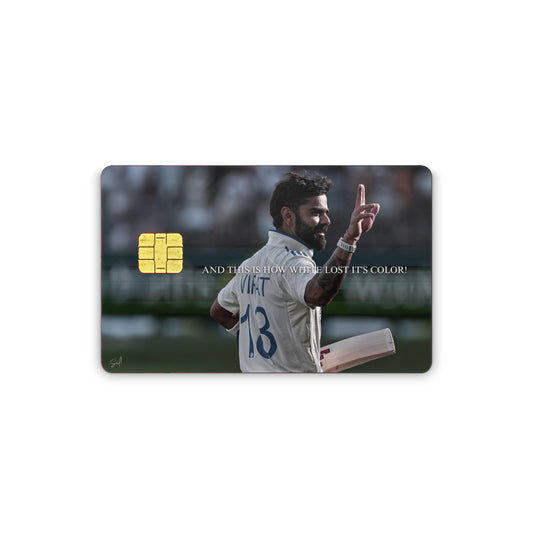 Virat Kohli: King Kohli Test Legacy Card Skin