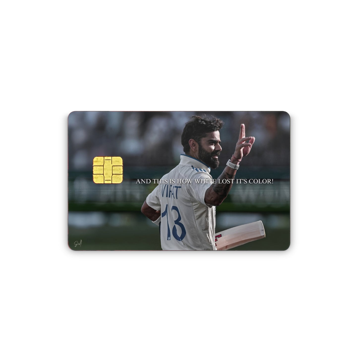 Virat Kohli: King Kohli Test Legacy Card Skin