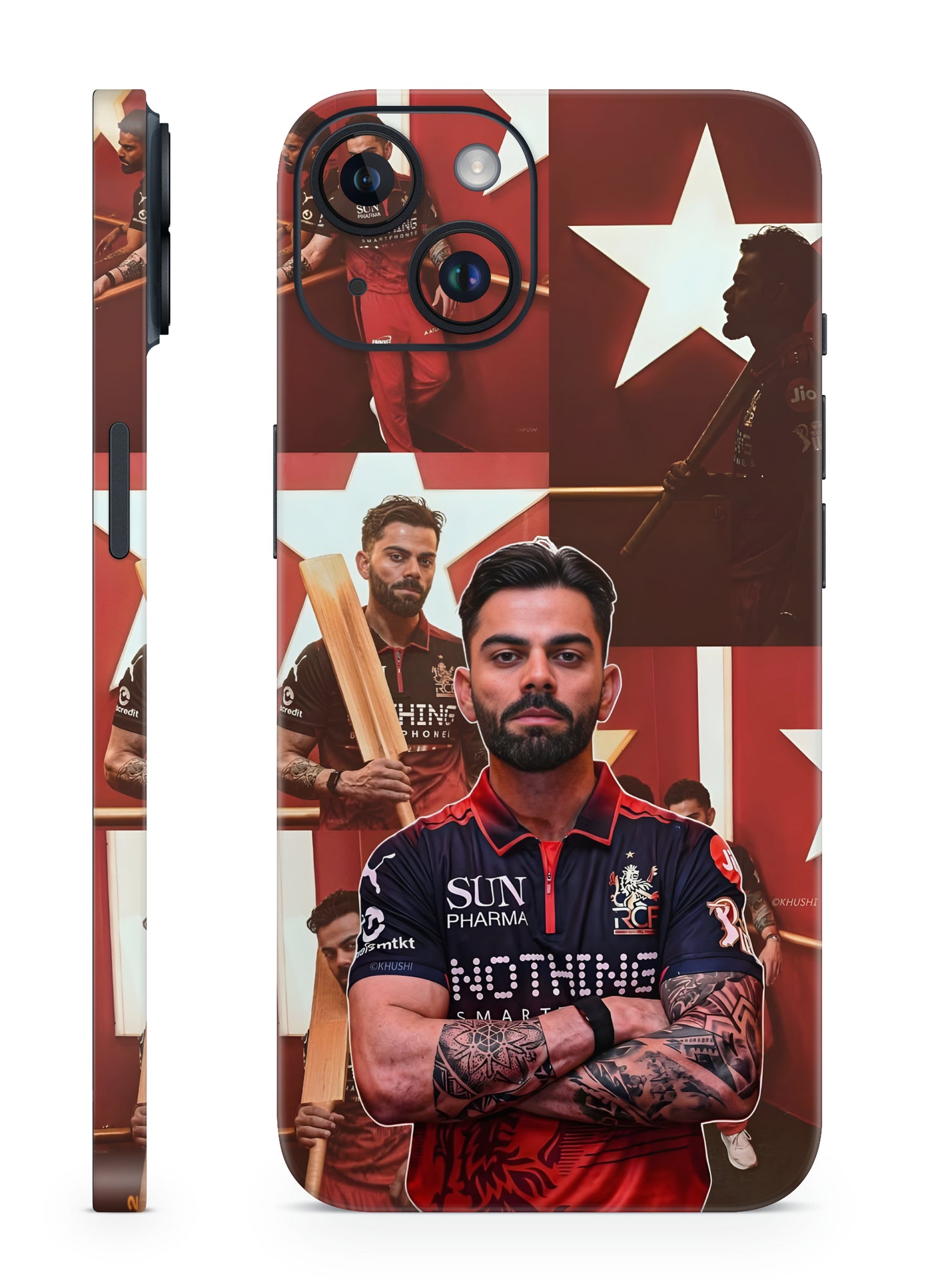 Virat Kohli Multi Pose Star Mobile skin