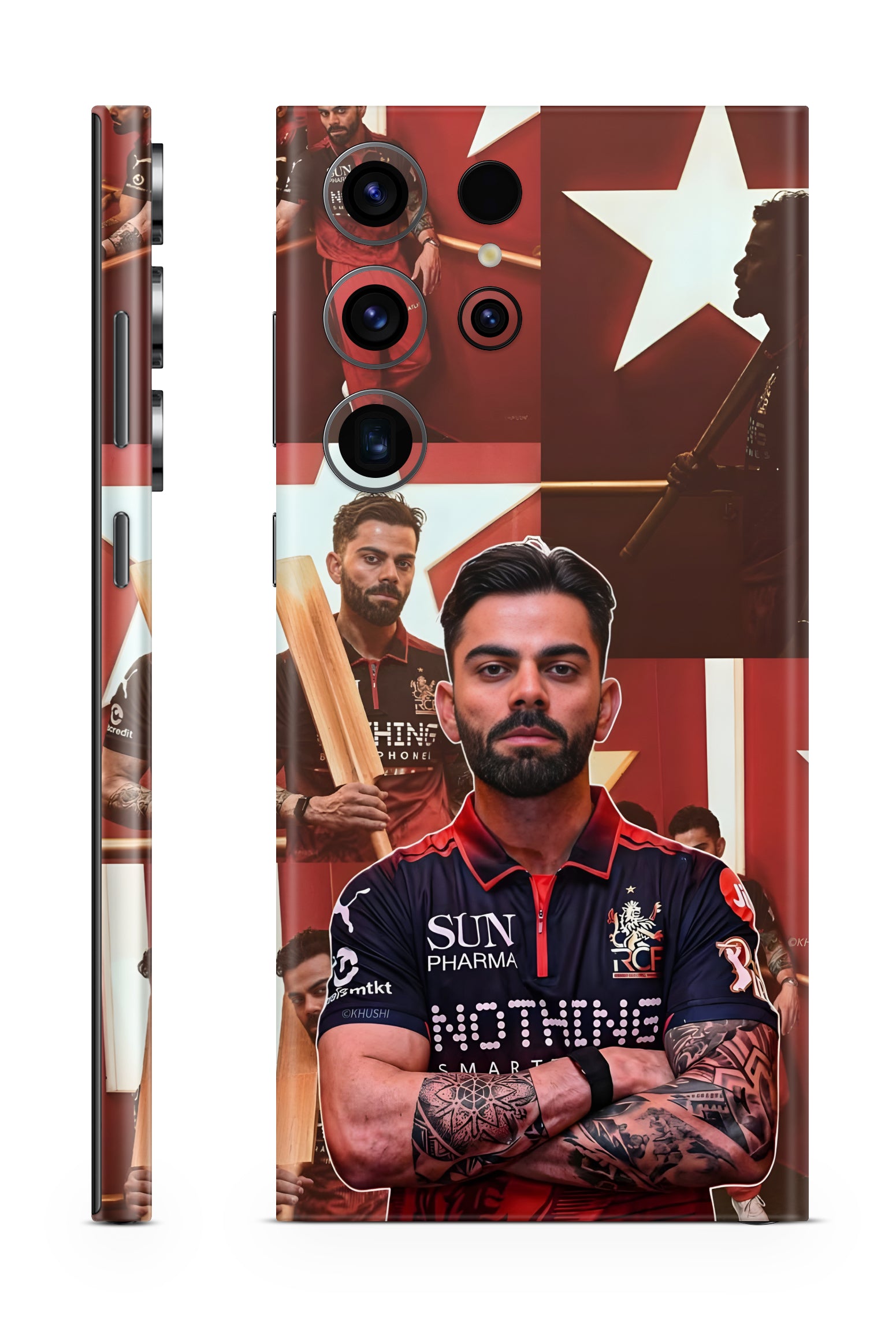 Virat Kohli Multi Pose Star Mobile skin 1