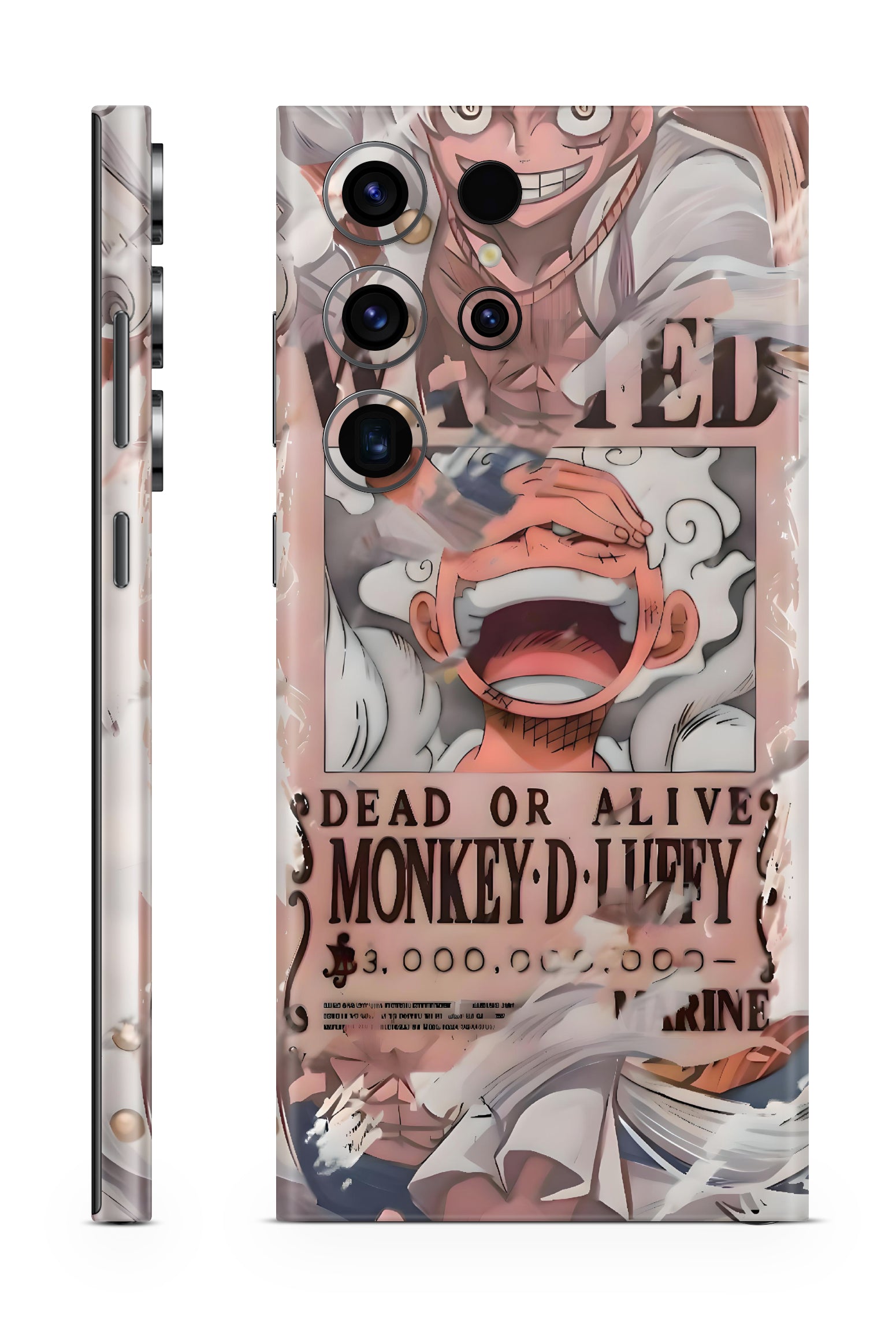 Wanted Monkey D Luffy One Piece Anime Mobile Skin