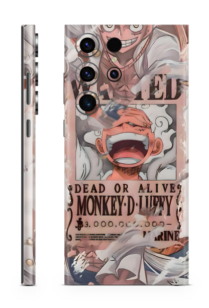Wanted Monkey D Luffy One Piece Anime Mobile Skin