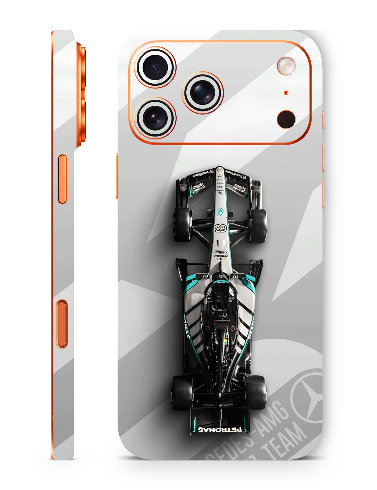 Formula 1 Mercedes-AMG motorsport mobile skin The Trendyy   