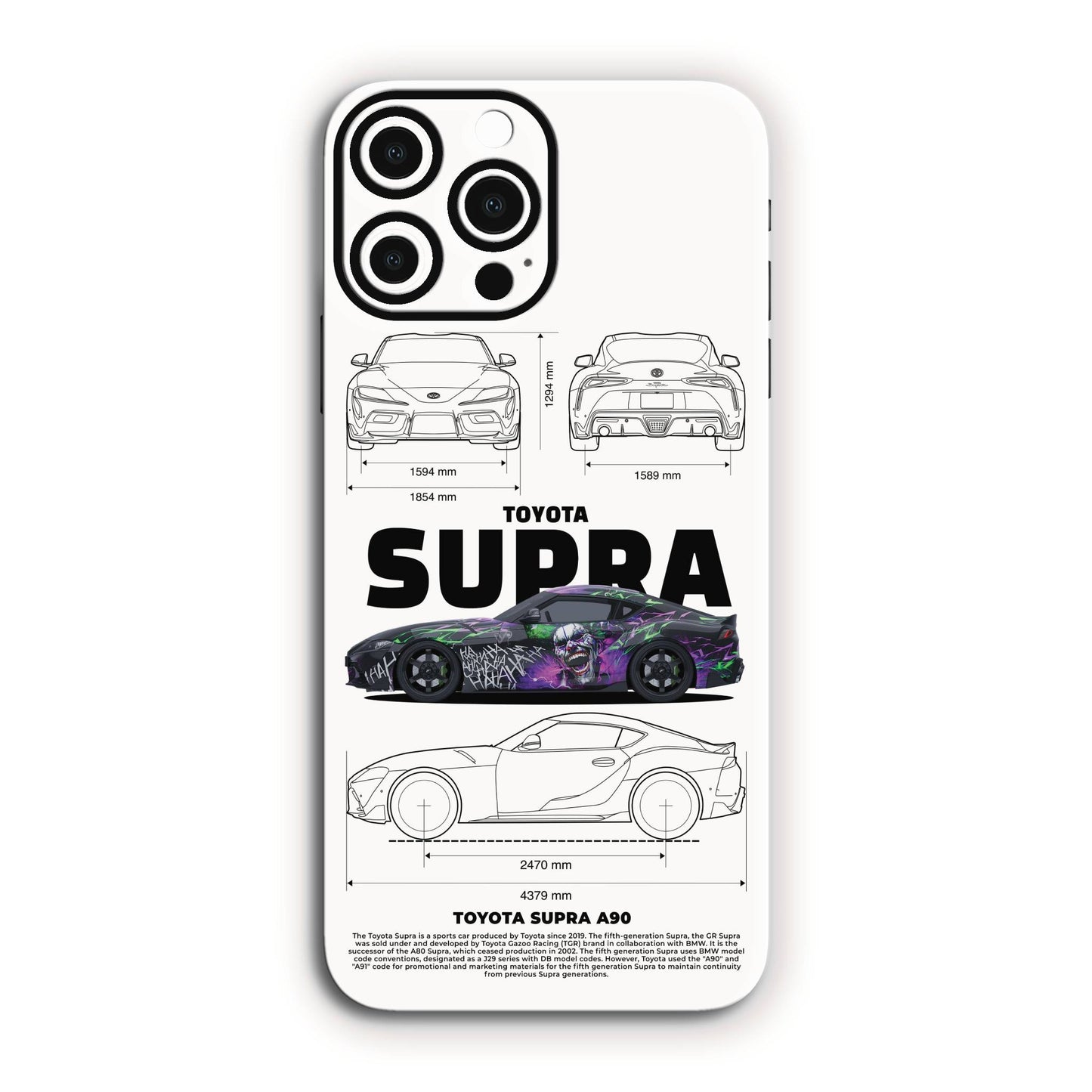 Toyota Supra Mobile Skin