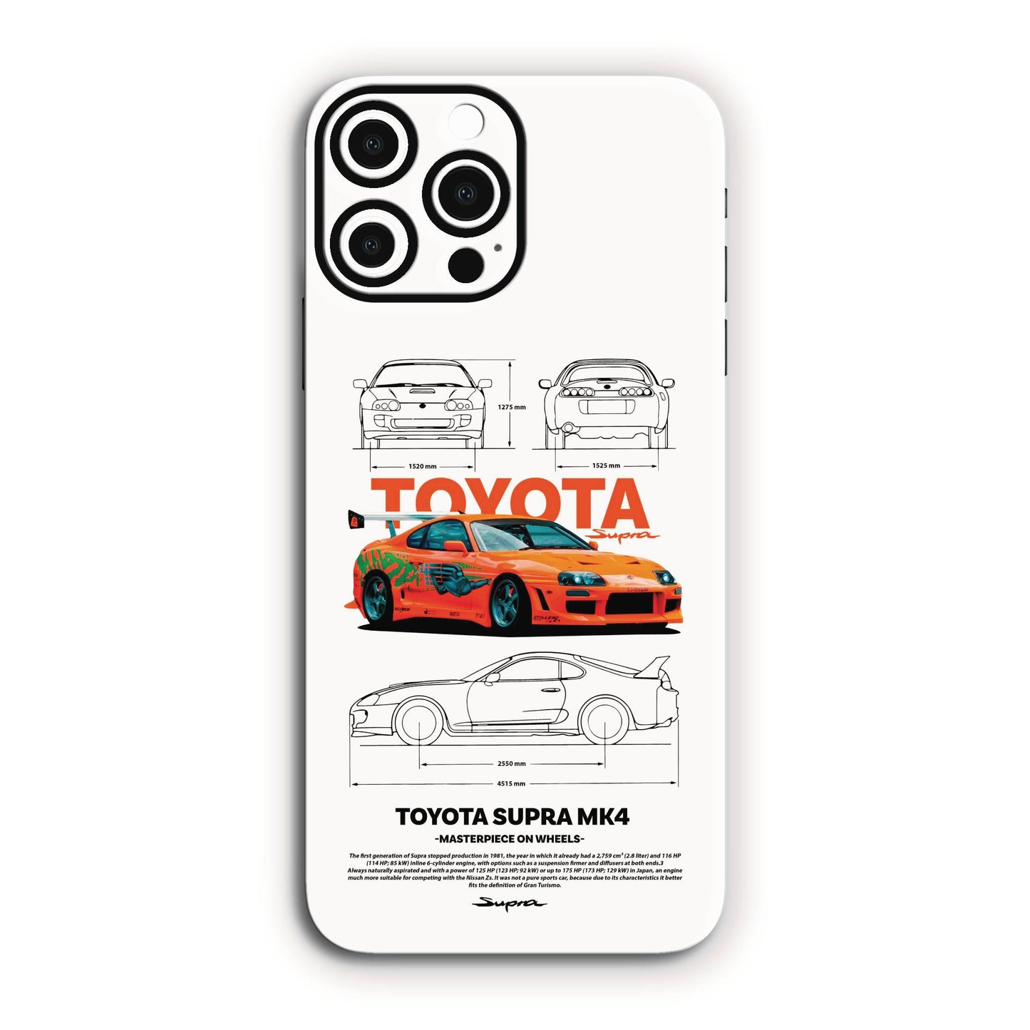 Toyota Supra MK4 Mobile Skin