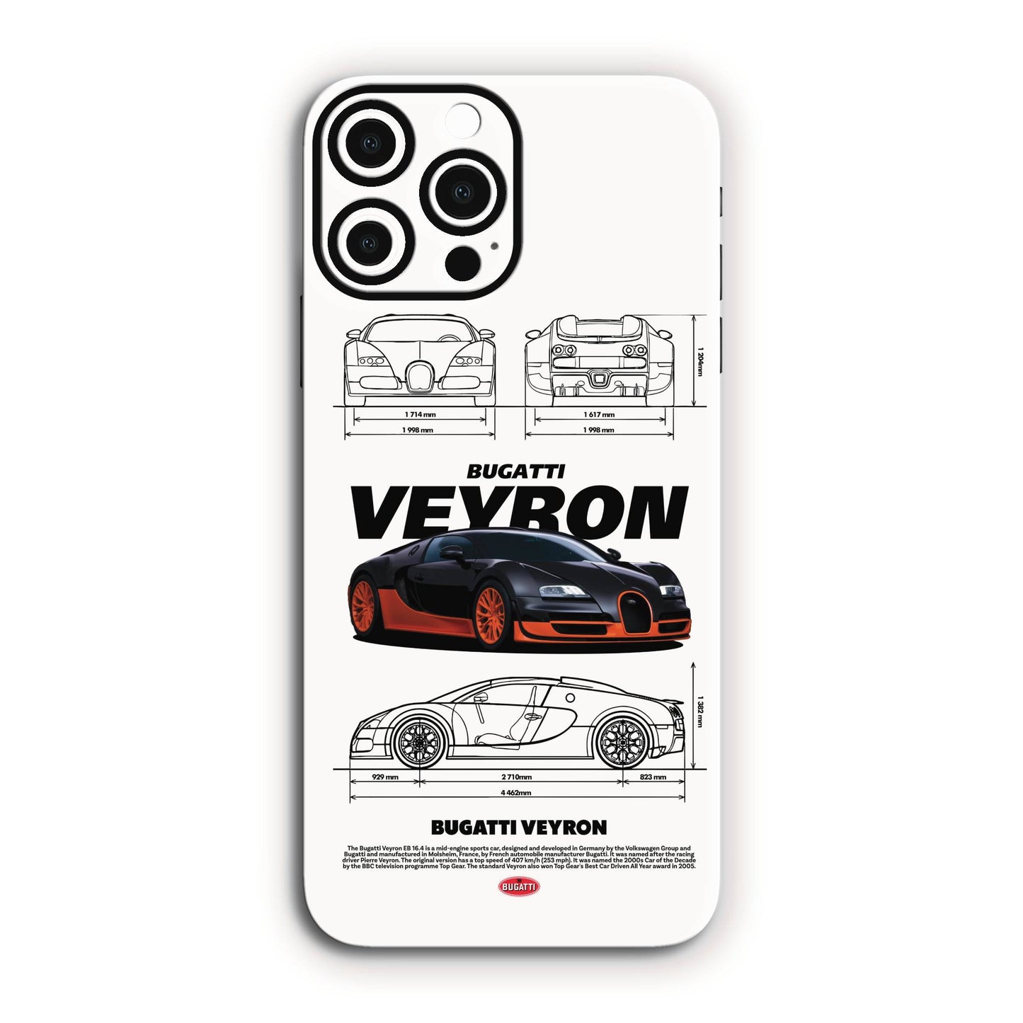 Bugatti Veyron Mobile Skin