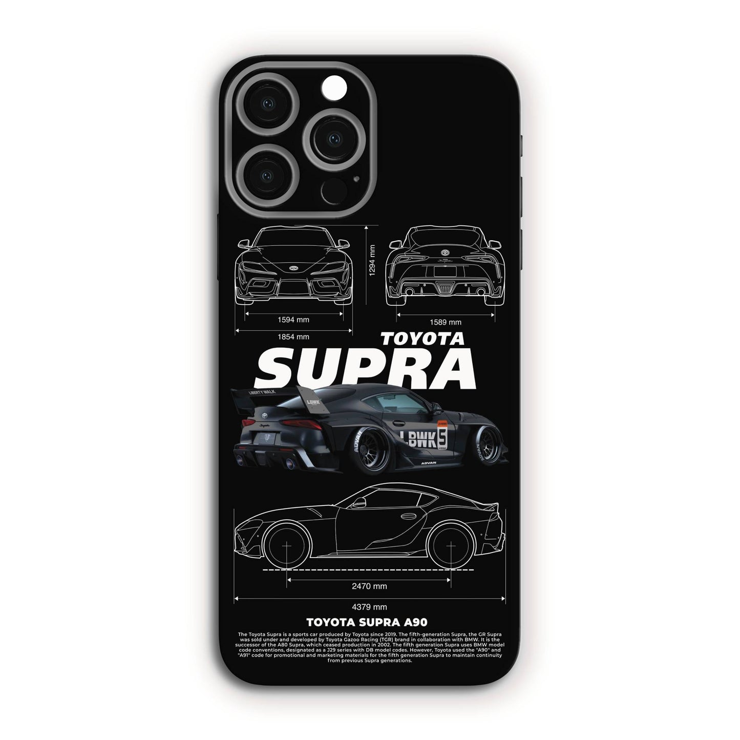 Toyota Supra Mobile Skin