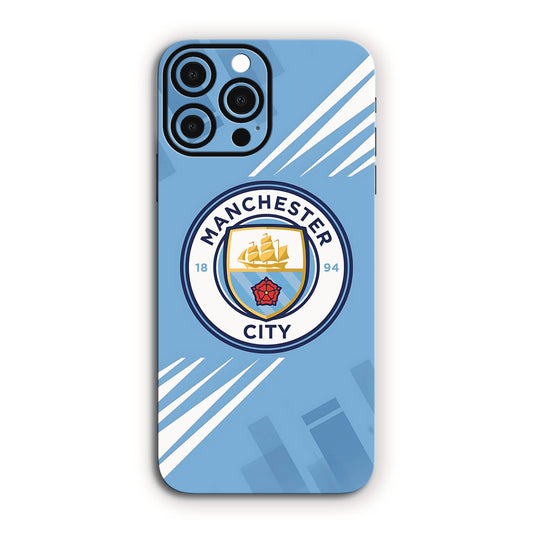 Manchester City White & Blue mobile skin