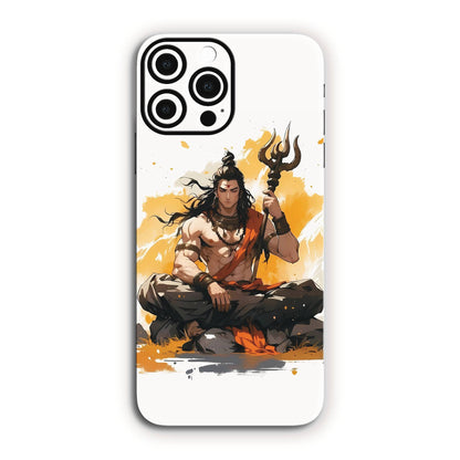 Lord Shiva Meditation Mobile Skin – Trishul Power Edition