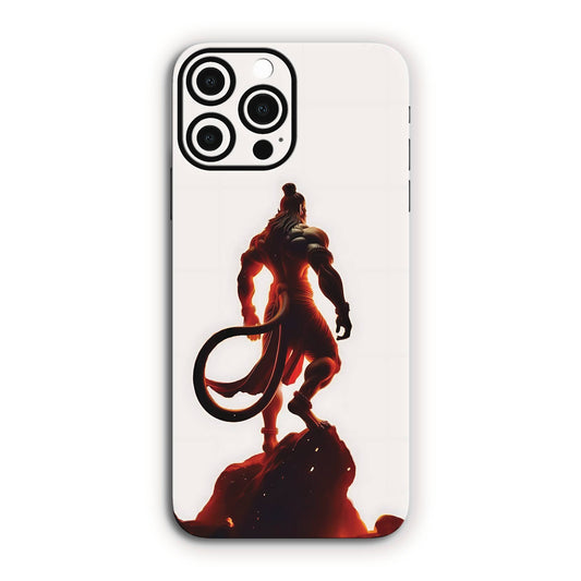 Lord Hanuman Power Stance Mobile Skin