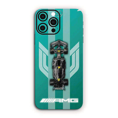 AMG Petronas F1 Racing Machine Mobile Skin