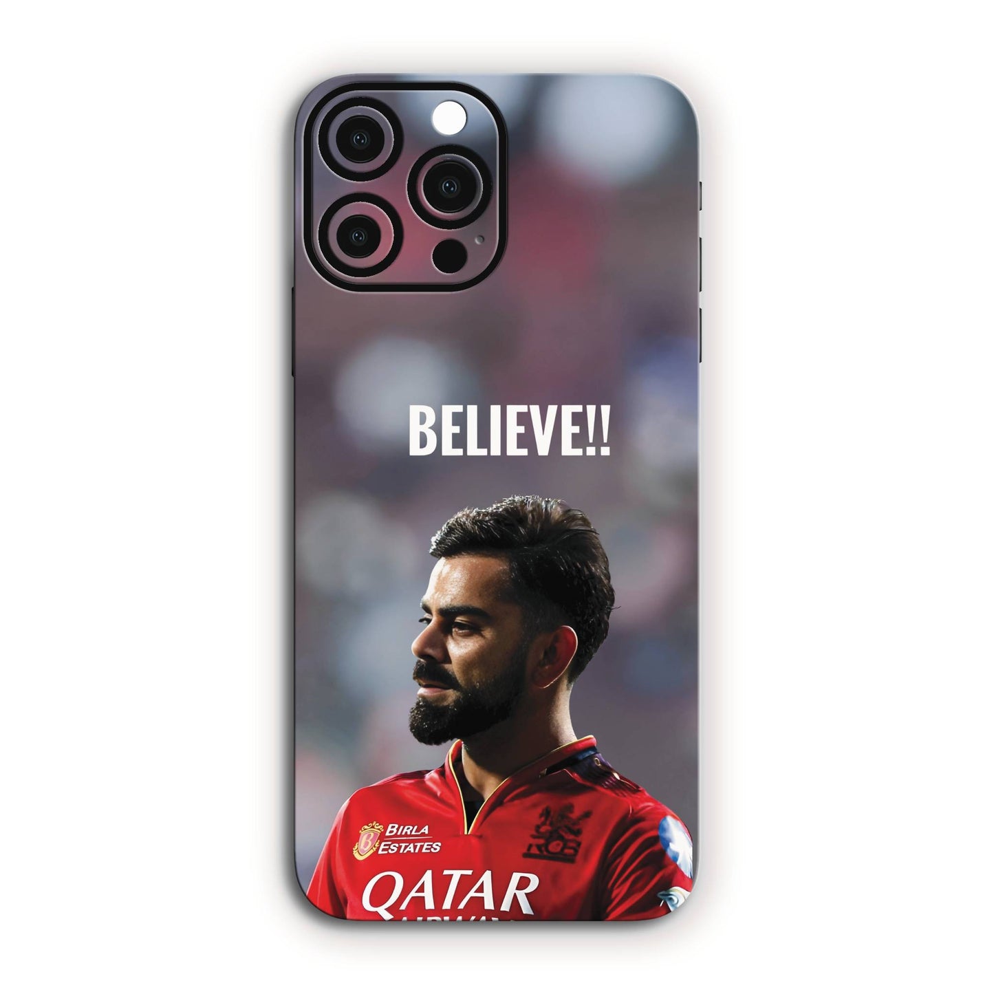 Believe!! Virat Kohli Cricket Mobile Skin
