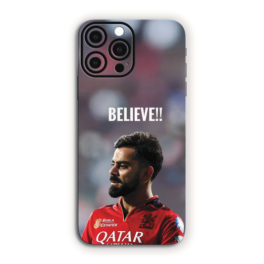 Believe!! Virat Kohli Cricket Mobile Skin