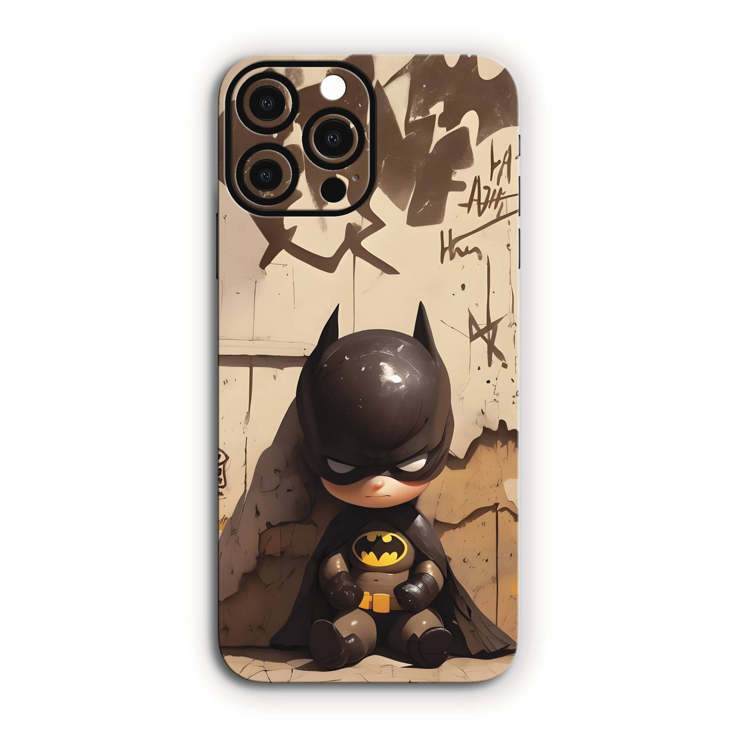 Batman Graffiti Cartoon Mobile Skin