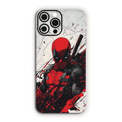 Deadpool Comic Style Hero Mobile Skin