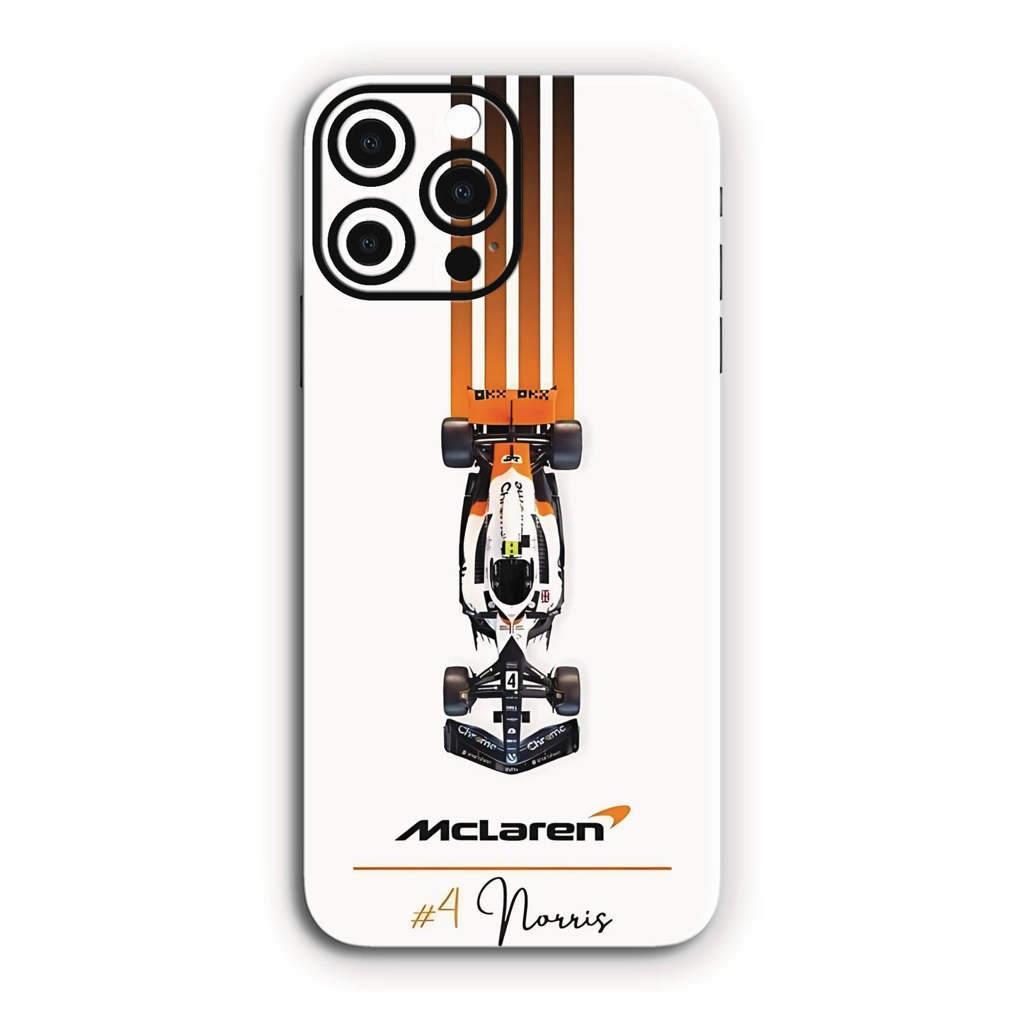 McLaren F1 Norris Orange Racing Mobile Skin