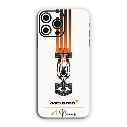 McLaren F1 Norris Orange Racing Mobile Skin