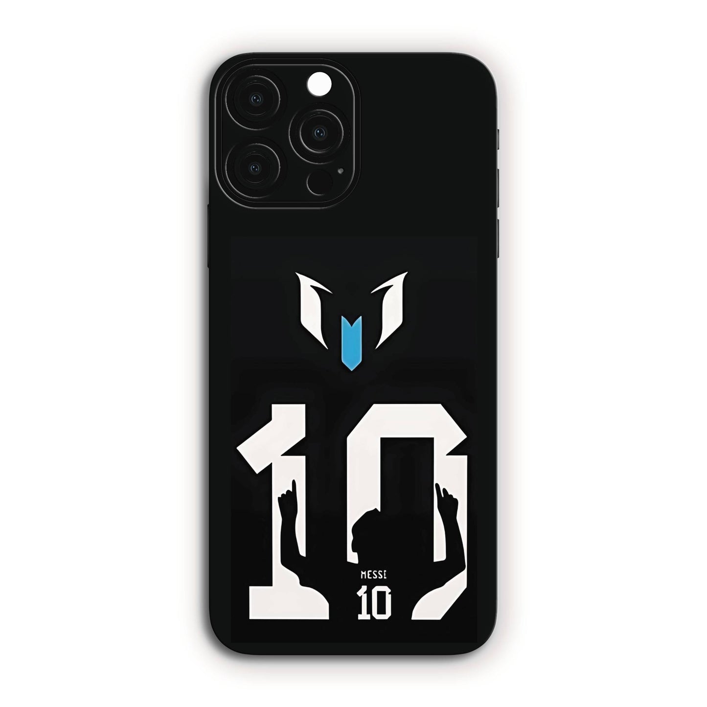 Messi Blackout Icon Jersey Mobile Skin