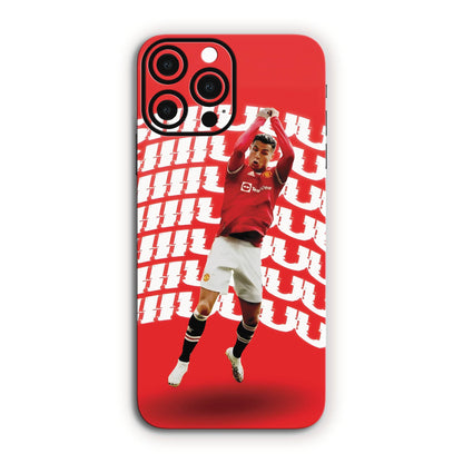 Red Devil United Iconic Celebration CR7 Mobile Skin
