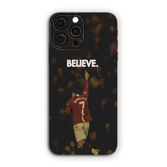 Believe Ronaldo Manchester United Mobile Skin