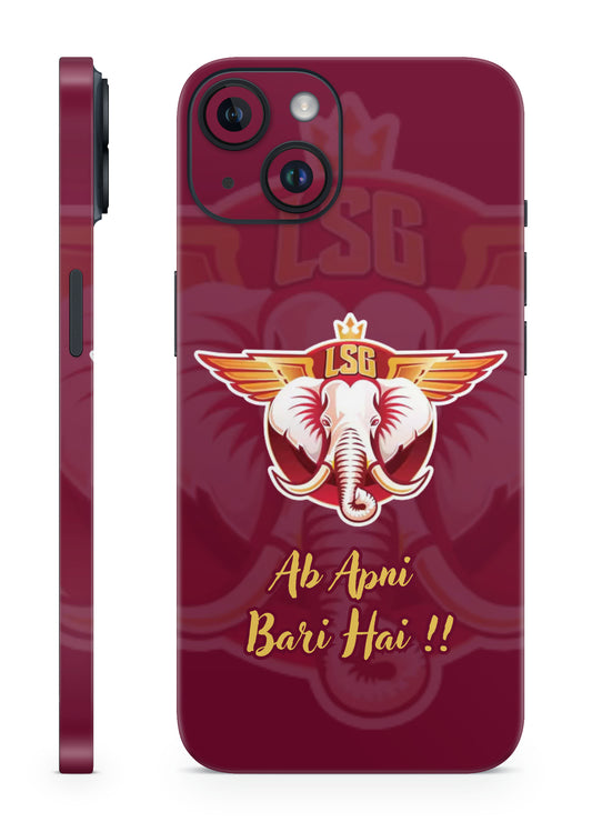 Lucknow Super Giants (LSG) Ab Apni Bari Hai IPL Mobile Skin