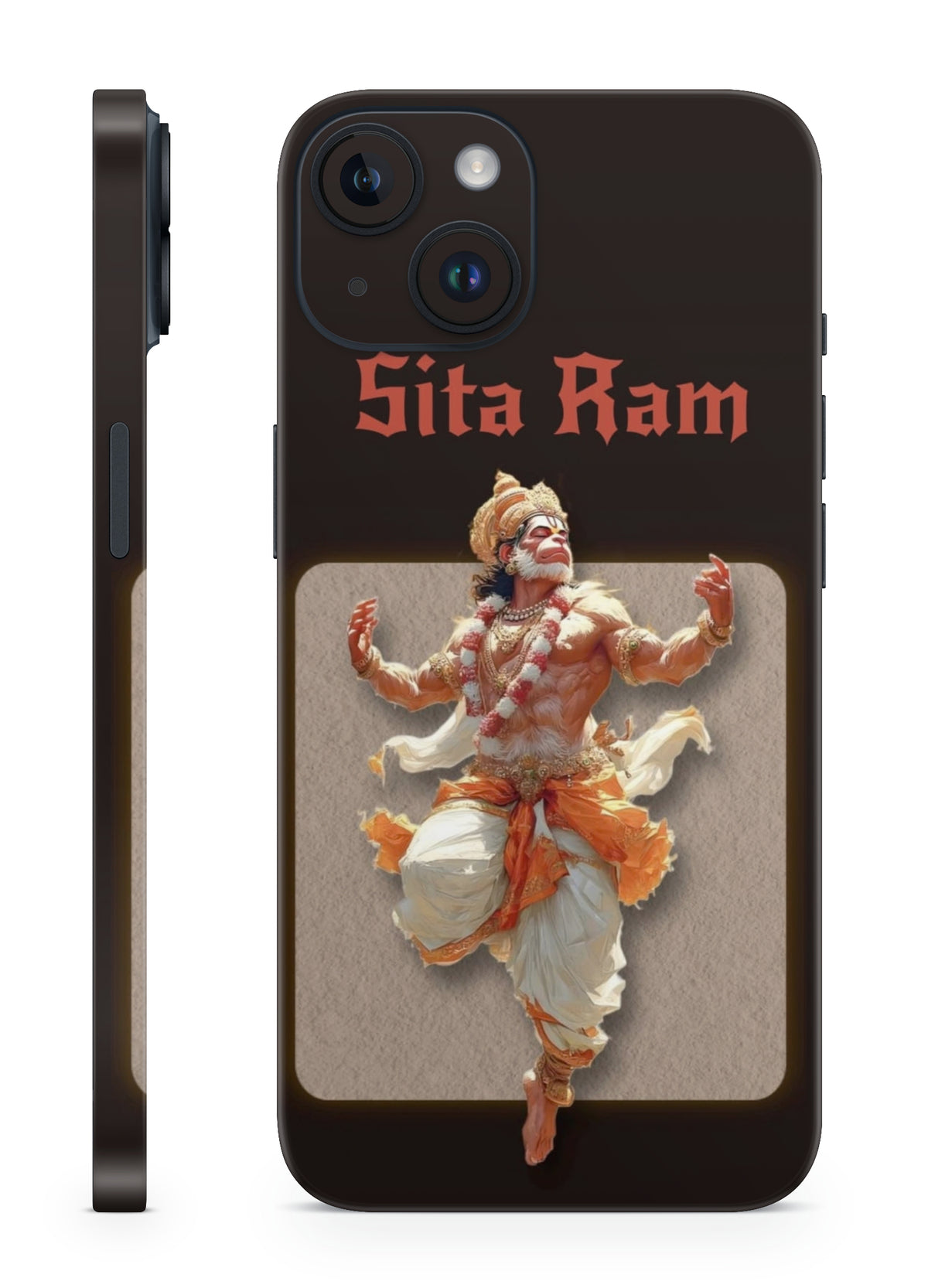 Lord Hanuman Sita Ram mobile skin by The Trendyy